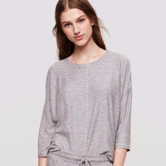 Lou & Grey Tops - *NWOT* Lou & Grey Marlknit Dropshoulder Tee XS